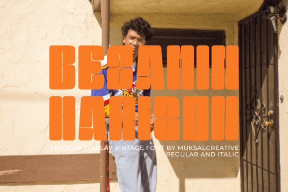 Bezamin Harison: A Vintage Display Font for Modern Design