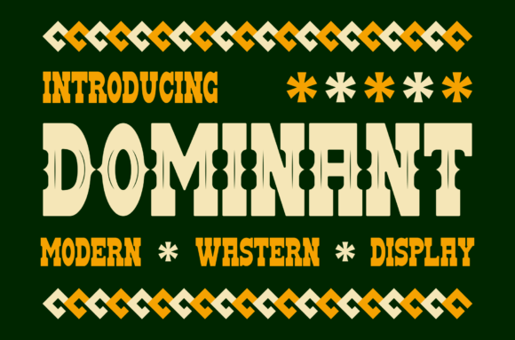 Dominant: Elevating Your Designs with Whimsical Typography