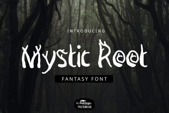 Mystic Root: A Trendy Display Font for Modern Design