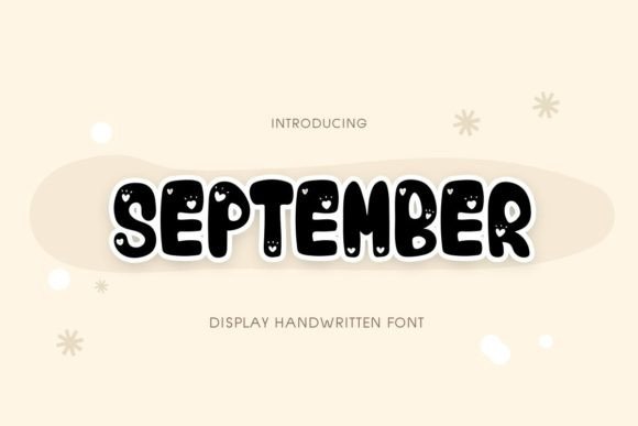 September: A Handwritten Font for Modern Design